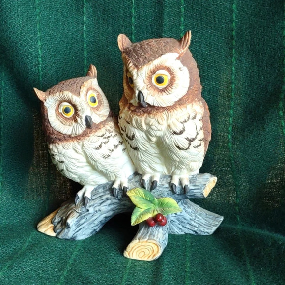 Andrea By Sadek Other - Vintage Porcelain Owls Figurine By Andrea by Sadek of Japan